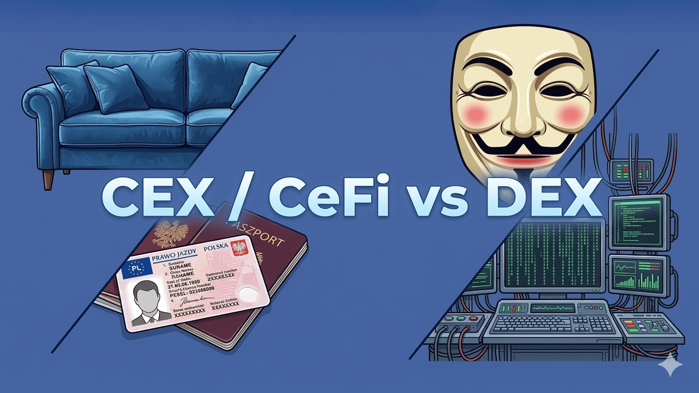 Najlepsze giełdy kryptowalut CEX, DEX i CeFi - Ranking, porównanie, analiza